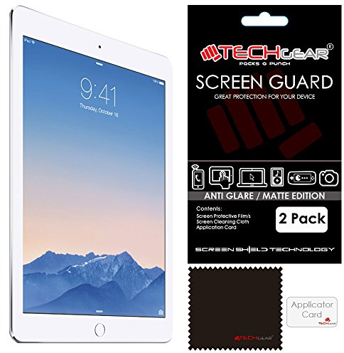 TECHGEAR (2 Stück Matte Displayschutzfolien für iPad Pro 12,9 2017/2015 - Matte Blendschutz Schutzfolie für iPad Pro 12,9 (12,9 zoll) (2. Gen. & 1. Gen.)