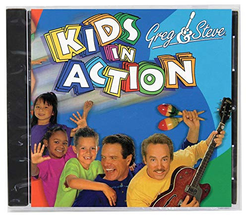 Greg & Steve Productions YM-017CD Greg & Steve: Kids In Action CD