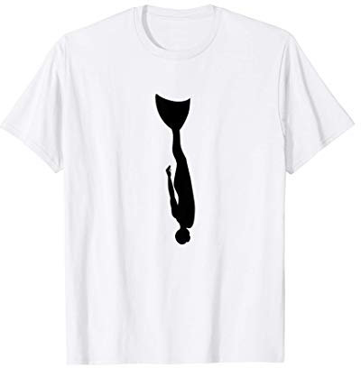 Freitaucher Monoflosse One Breath Freitauchen Apnoe Shirt T-Shirt