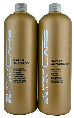 SBC Repair Shampoo 1000ml + Conditioner 1000ml - Super Brillant Care