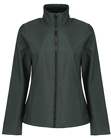 Regatta Professional Damen Women's Ablaze Printable Softshell Jacket Jacke, Dunkle Fichte/Schwarz, 46