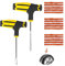 Dadabig kit de réparation de Pneu Outil de crevaison Outillage de réparation de crevaison pour vélo, Voiture, camionnette, Moto, 2 Outils et 15 pcs Bandes