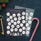 Papierdrachen Adventskalender mit Rubbelfeldern - Achtsamkeit - 2 DIN A4 Bögen mit je 24 Feldern mit Aufgaben - Set 2