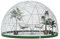 Garden Igloo Dome, 12FT PVC Bubble Dome, Geodätische Kuppel mit PVC Abdeckung, Luftblasen Dome Zelt, Outdoor Clear Dome Camping Cabin Bubble Zelt, für Gewächshaus Camping Outdoor Party Playhouse