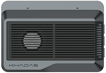 Khadas Mini PC, Edge2 Basic RK3588S Single Board Computer, ARM Mali-G610 MP4 GPU, 6 TOPS AI NPU, Wi-Fi 6, Bluetooth 5.0, 8K HD Display & Decoder, 4K UI & 4 Independent Display