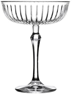 Pasabahce – Set 4 Coppe Joy Champagne in Vetro Trasparente 24,5 cl – Lavabili in Lavastoviglie, Design Elegante per Brindisi Speciali