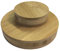 printiywood Bambus Runde Holzscheibe Rund Holz Leimholz Platte Tischplatte Scheiben Rundholz Masiv Basteln Kreis (Stärke/Dicke 26mm, Ø 300mm)
