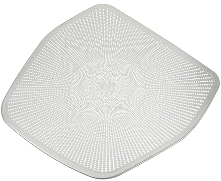 QUARKZMAN Armaturenbrett Lautsprecher Rahmenabdeckung Trim Auto Audio Stereo Horn Lautsprecher Gitter Passend für Mercedes Benz C GLC Klasse 2015-2021 Silberton - Packung mit 1