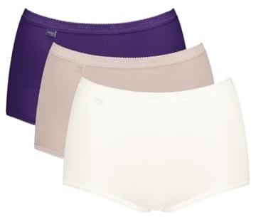 Basic+ Maxi 3 Pack Briefs Purple/Dusty Pink/White Purple 7XL - 28