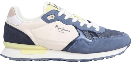 Pepe Jeans Brit Camp mehrfarbige Lederschuhe
