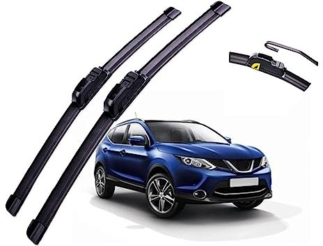 Escobillas de limpiaparabrisas de Ventana Delantera para Nissan Qashqai J11 2013 2014 2015 2016 2017 2018 2019 2020 Escobillas de limpiaparabrisas de Coche, A-RHD