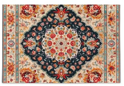 WELLDAY Jigsaw Puzzle Carpet Pattern 1000 Piece Large Puzzle Game Artwork for Adults Teens