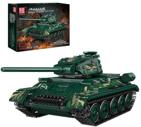COIL RC-Tank, RC-Militärfahrzeug, Spielbausteine, Bausteinset, Spielbauklötze, Militärpanzer, Ferngesteuerter, Frequenz: 2,4 GHz, ab 8 Jahren, Modell: 20015, 800 St.