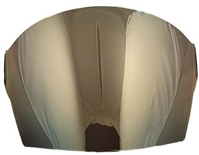 one by Camamoto | Visiera Iridium Blu per Casco Gamma, Jet e Demi-Jet, Dimensioni 27x18x11cm