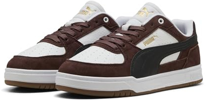 PUMA CAVEN III OG Unisex-Sneaker, Schokobraun, Schwarz/Weiß, 10.5 UK