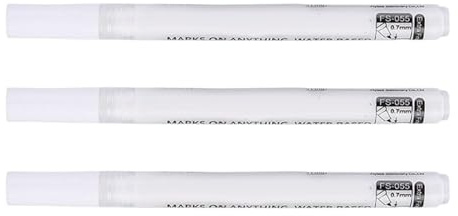 QUXVUIS Golf Game Using Portable Golf Club Color Pens With Sunscreen Waterproof Marking Power Portable 3pcs Club Color Changing Pen Acrylic Ink Pen