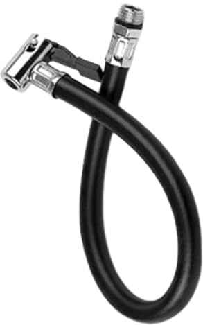 LUDHEP Tubo Flessibile della Pompa Gonfiaggio, 38 cm Tubo di Prolunga per Pompa Pneumatici, Lunghezza, Valvola Schrader, Tubo di Ricambio per Gonfiatore, Pompe ad Aria