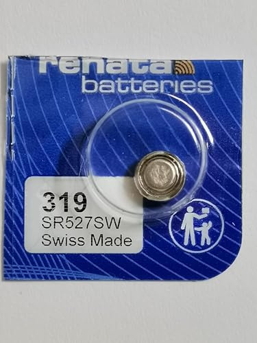 Renata Battery 319 SR527sw SILVER 1.55V SWISS MADE