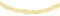 CARISSIMA Damen Zopfkette 9 Karat 375er Gelbgold 3fach Strang 43cm 1.15.9850