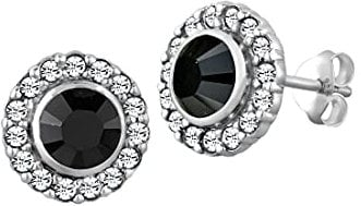 Elli Ohrringe Damen mit Kristalle Elegant in 925 Sterling Silber