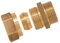 Boutté 3155900 Raccord bicône laiton mâle 26x34 Tube Ø22
