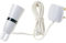 Dencon Switched Bottle Lamp Adaptor White, Flex and Plug to BSEN/IEC60598 (5051)