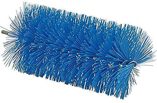 Vikan - Higiene - Cepillo para tuberías - Para cable flexible - Fibras medianas - Azul - 90 mm