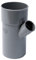 embranchement simple pvc - mâle / femelle - 45 degrés - diamètre 100 / 40 mm - nicoll bt74
