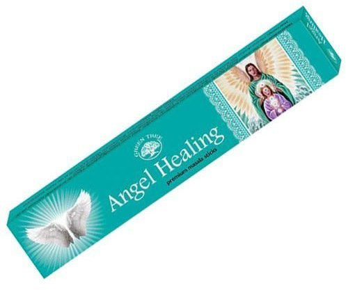 3 x Grün Baum Engel Heilung Premium Räucherstäbchen (3 Packungen von 12 Sticks), 15 g