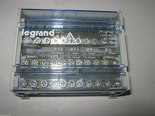 Legrand en 60947 – 1 morsettiera di distribuzione modulare, 125 a,