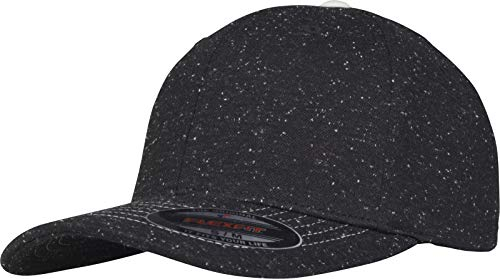 Flexfit Uni 6277PD-Flexfit Piqué Dots Cap, Black, S/M