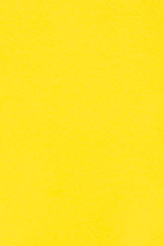 Netuno 20 x Tonkarton DIN A4 210x 297 mm Gelb 250g Burano Giallo Zolfo Bastel-Karton farbig Fotokarton A4 bunt Karton Hochzeit Taufe Weihnachten Geburtstag DIY-Karten buntes Tonpapier
