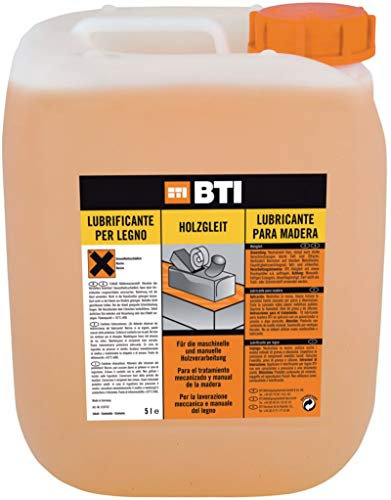 BTI Holz-Gleitmittel für maschinelle und manuelle Holzverarbeitung, Kanister 5L