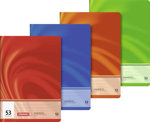 Brunnen 1026366266 10X Vokabelheft A5 Viv 32Bl Lin53