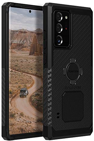 Rokform - Galaxy Note 20 Ultra Case, Magnetic Case with Quad Tab Twist Lock, Military Grade Rugged, Samsung Note 20 Ultra Protective Cover, Drop Tested Armor (Black)