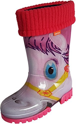 Demar Twister Children Wellington Boots 12/12.5 UK Child (Label 30/31) Pony