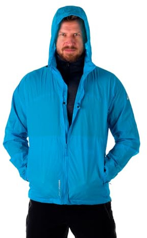 NORTHFINDER Ultraleichte Regenjacke Herren Wasserdicht Atmungsaktiv | Fahrrad Regenjacke Herren Laufjacke Ultraleicht | Windjacke Regenjacke Zusammenfaltbar | Packable Rain Jacket