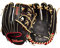 WILSON Herren A1000 1912 (IF/P) Baseball, Schwarz/Blond/Rot – Standard-Handschuh, 12