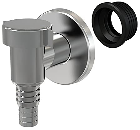 AlcaPlast APS1 Geräte Siphon 32 40 50mm | Abwasseranschluss für Waschmaschine, Spülmaschine etc., Durchmesser:DN 50 mm
