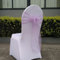CNFQ Stuhlschleifen, Organza, für Taufe, Party, Deko, Hochzeit, Lavendel, 50 Stück