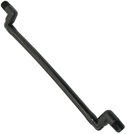 XinYuan Rohrverbindungsstücke 1/2männlich Faden universal Rotation popup Sprinkler Halter Home verbesserung Garten klempner Pipe Pipe Pipe Pipe Pipe Kunststoff (Color : Black)