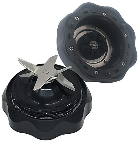 Easy Twist Extractor Blade with 6 fix,Compatible with NutriBullet Blender Combo（NBF10500/ NBF70500/ZNBF30400Z/ZNBF30500Z/NBF50400） (1, Six fins Extractor Blade)