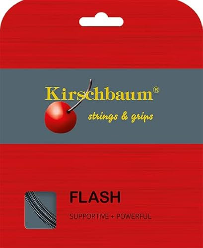 Kirschbaum Fs 1.25 Set Tennissaiten, Schwarz