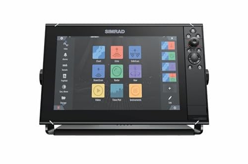 Simrad NSS evo3S 12 Zoll Multifunktions-Echolot mit GPS, Sound & Wi-Fi (komplettes Werkzeug ohne Wandler)