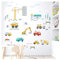 Little Deco Wandsticker Bagger Fahrzeuge Set Wandtattoo für Kinderzimmer Baustelle Wandaufkleber Junge Babyzimmer Wanddeko DL959-3