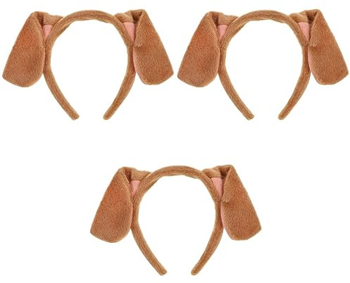 Hundekostüm Kinder Hundeohren Haarreif Hundeohren Stirnband Halloween Ohren Hund Welpen Kopfschmuck Sunde Kostüme für Kinder