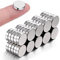 Miangsy 50 Stück 10x3mm Magnete Stark, für Magnettafel, Kühlschrank, DIY