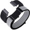 ANNEFIT Nylon Sport Watch Straps 24mm, 2 Packs Quick Release Adjustable Replacement Band for Men Women (Black and Gray)