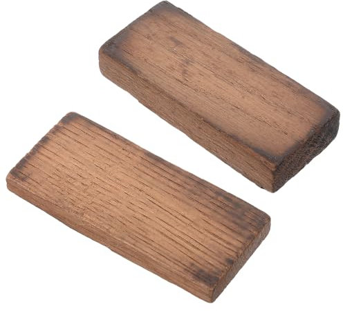 HOLIDYOYO Holzspäne Für Smoker-Set Zubehör Für Rotweinbrauen Grillspäne Aus Eichenholz Würfel Aus Französischer Eiche Mittlerer Toast Rotwein-Eichenholzspäne Heimbrauausrüstung