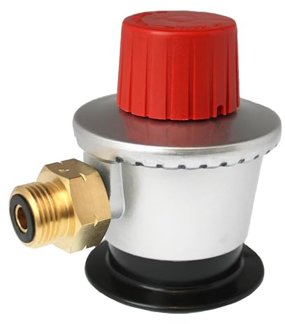 campcooga Clip-On-Adapter Jumbo mit Kleinflaschen-Anschluss für Portugal, Spanien, Frankreich, Zypern, Irland, Norwegen, Schweden